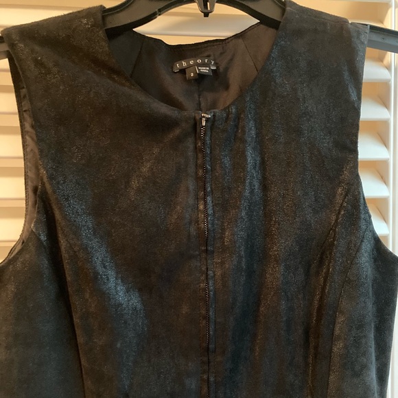 Theory suede leather Karisse dress - Picture 4 of 7